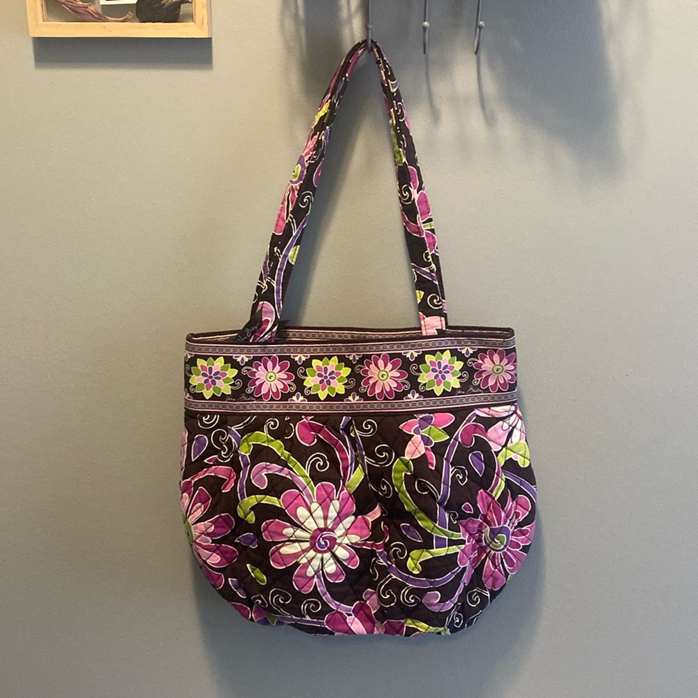 Vera Bradley shoulder bag with matching wallet